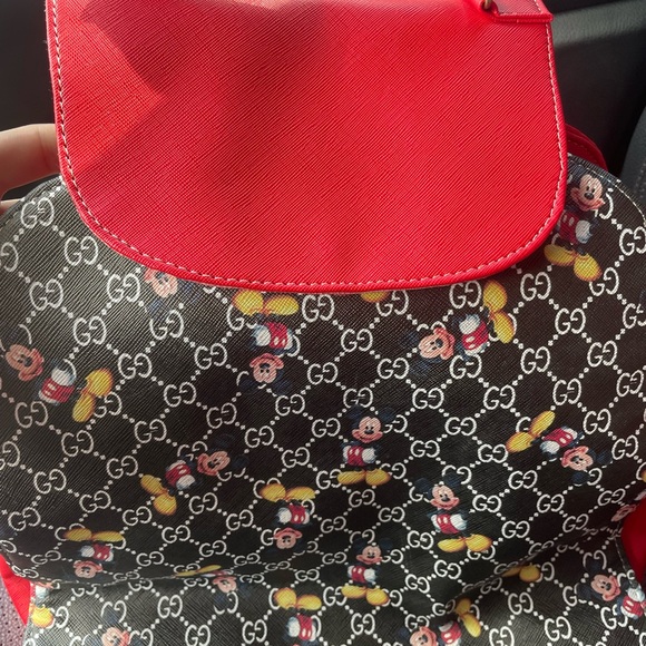 GUCCI X MINNIE MOUSE BACKPACK/DIAPER BAG - Picture 3 of 15